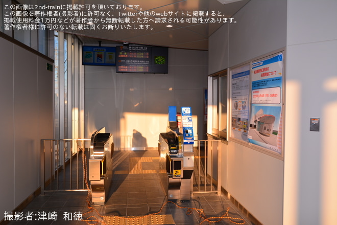 【JR西】東貝塚駅西口が供用へを東貝塚駅で撮影した写真
