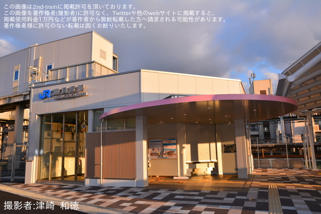 【JR西】東貝塚駅西口が供用へを不明で撮影した写真