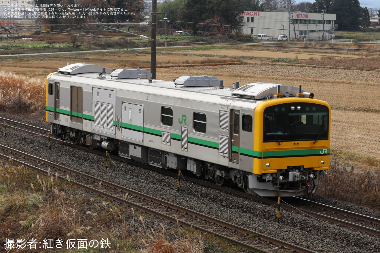 【JR東】GV-E197系TS01編成GV-E197-2試運転の拡大写真