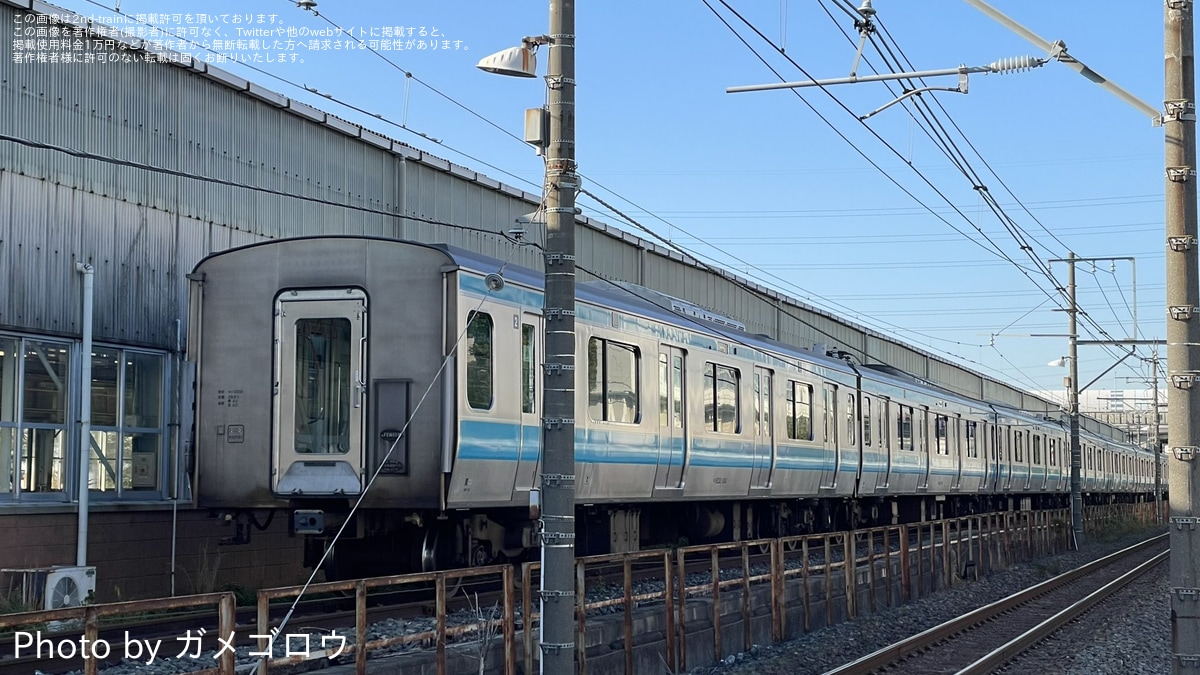 JR東】E233系サイ143編成へATACSのアンテナが取り付け工事を実施か