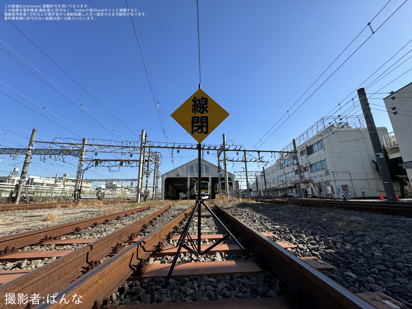 【JR東】「ホームドア操作体験中野電車区構内線路立入体験」開催の拡大写真