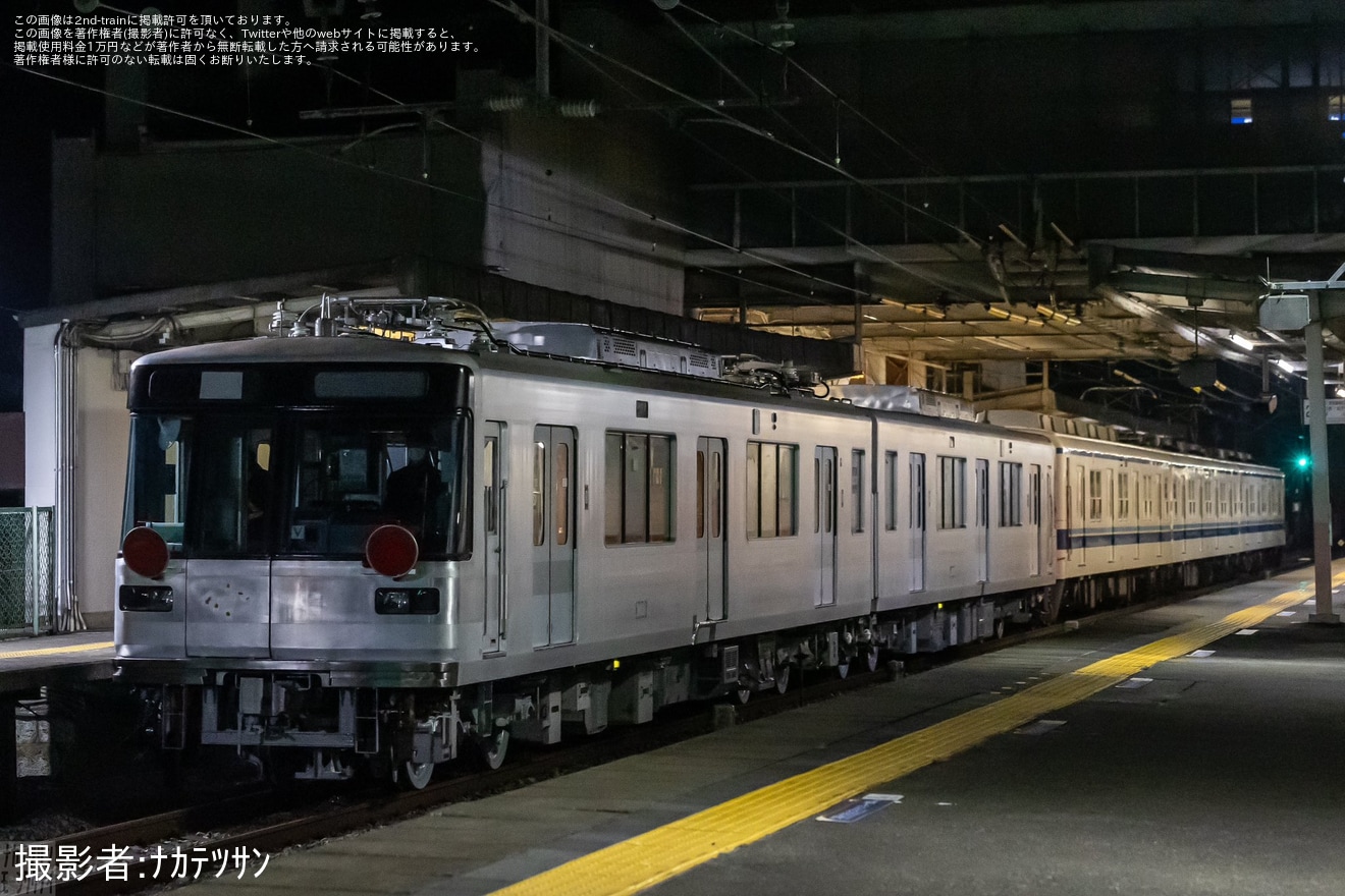 【上毛】元東京メトロ03系03-135Fが譲渡のため回送の拡大写真