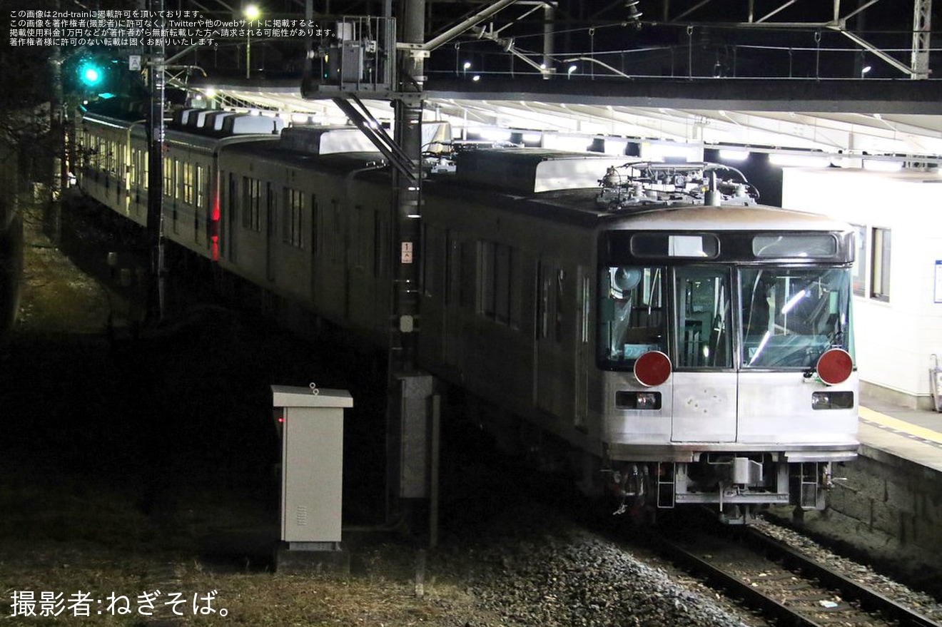 【上毛】元東京メトロ03系03-135F(800形)が上毛電鉄へ譲渡のため回送の拡大写真