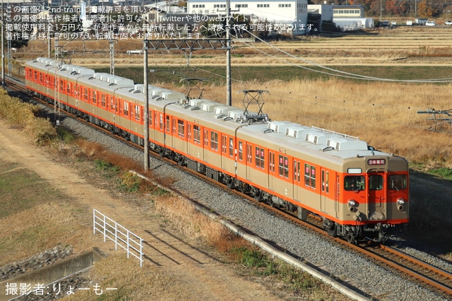 【東武】8000系8111Fを使用した群馬県ローカル線も運転の団臨
