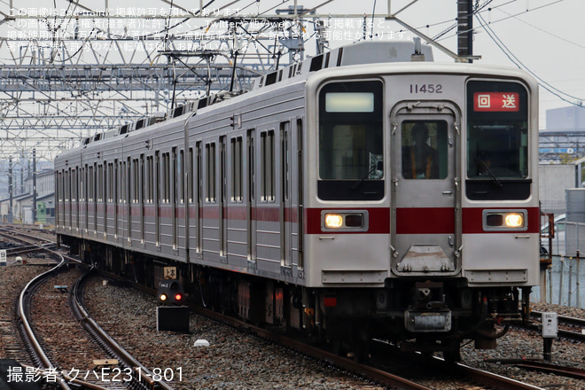 【東武】10030型11452F北館林へ回送