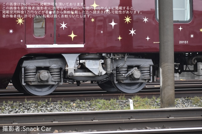 【近鉄】20000系 PL01 五位堂検修車庫出場試運転を不明で撮影した写真