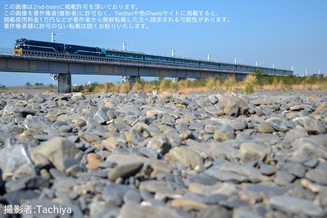 【台鐵】藍皮解憂号が10両旧客の編成で台東ヘを不明で撮影した写真