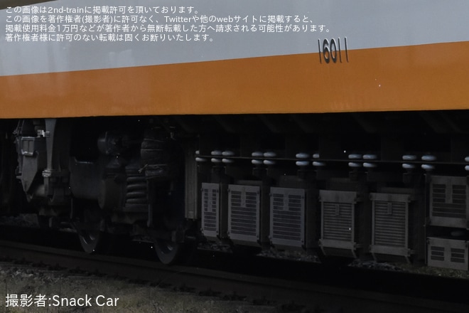 【近鉄】16010系 Y11 五位堂検修車庫出場試運転を不明で撮影した写真