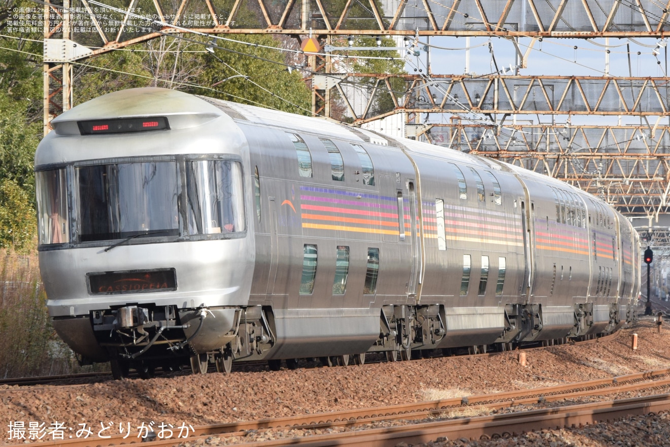 【JR東】EF81-81牽引常磐線経由仙台行カシオペア紀行運転(20231224)の拡大写真