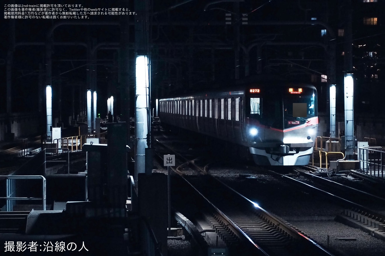 【TX】「北千住駅始発臨時深夜列車」を運行、新快速表示もの拡大写真