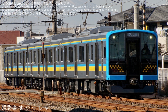 【JR東】E131系T8編成鎌倉車両センター中原支所へ回送