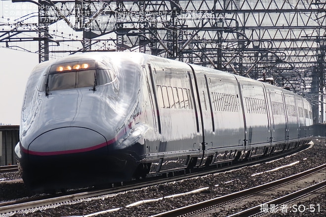 【JR東】E2系が仙台以北へを那須塩原駅で撮影した写真