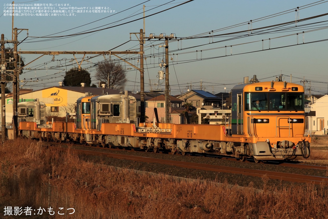 【JR東】キヤE195系1000番台ST-7+ST-6編成（小牛田車）が尾久への拡大写真