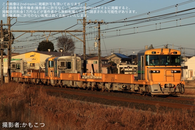 【JR東】キヤE195系1000番台ST-7+ST-6編成（小牛田車）が尾久へを不明で撮影した写真