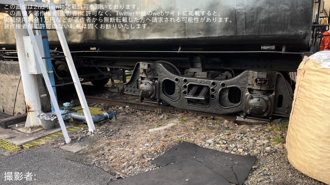 【JR西】C62-2がテンダー後輪脱線を京都鉄道博物館で撮影した写真