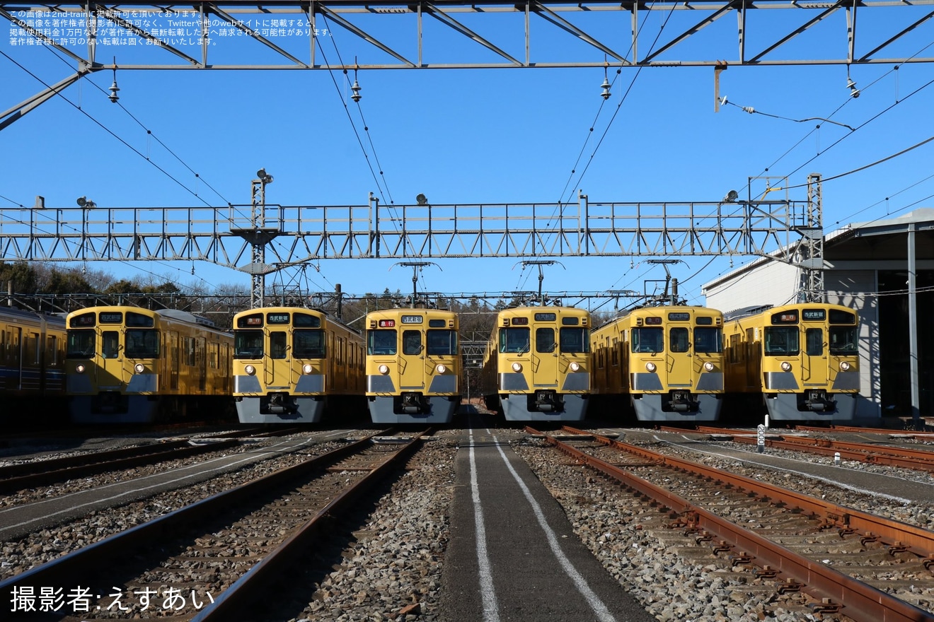 【西武】豊島園発 南入曽車両基地撮影会の拡大写真