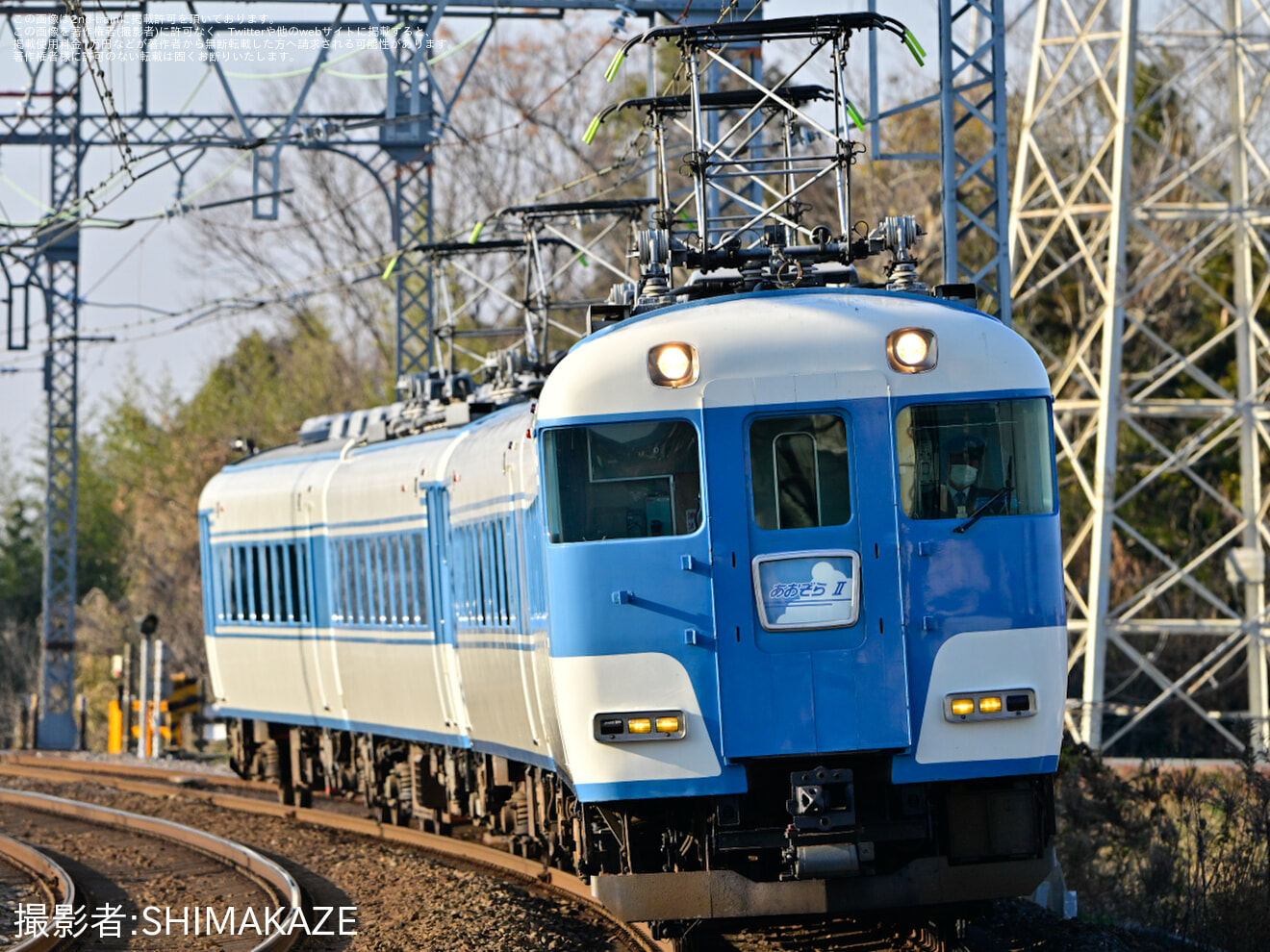 【近鉄】伊勢神宮初詣に伴う団体臨時列車(20240109)の拡大写真