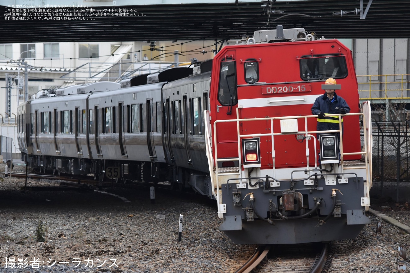 【JR西】225系L11編成川崎車両出場甲種輸送の拡大写真