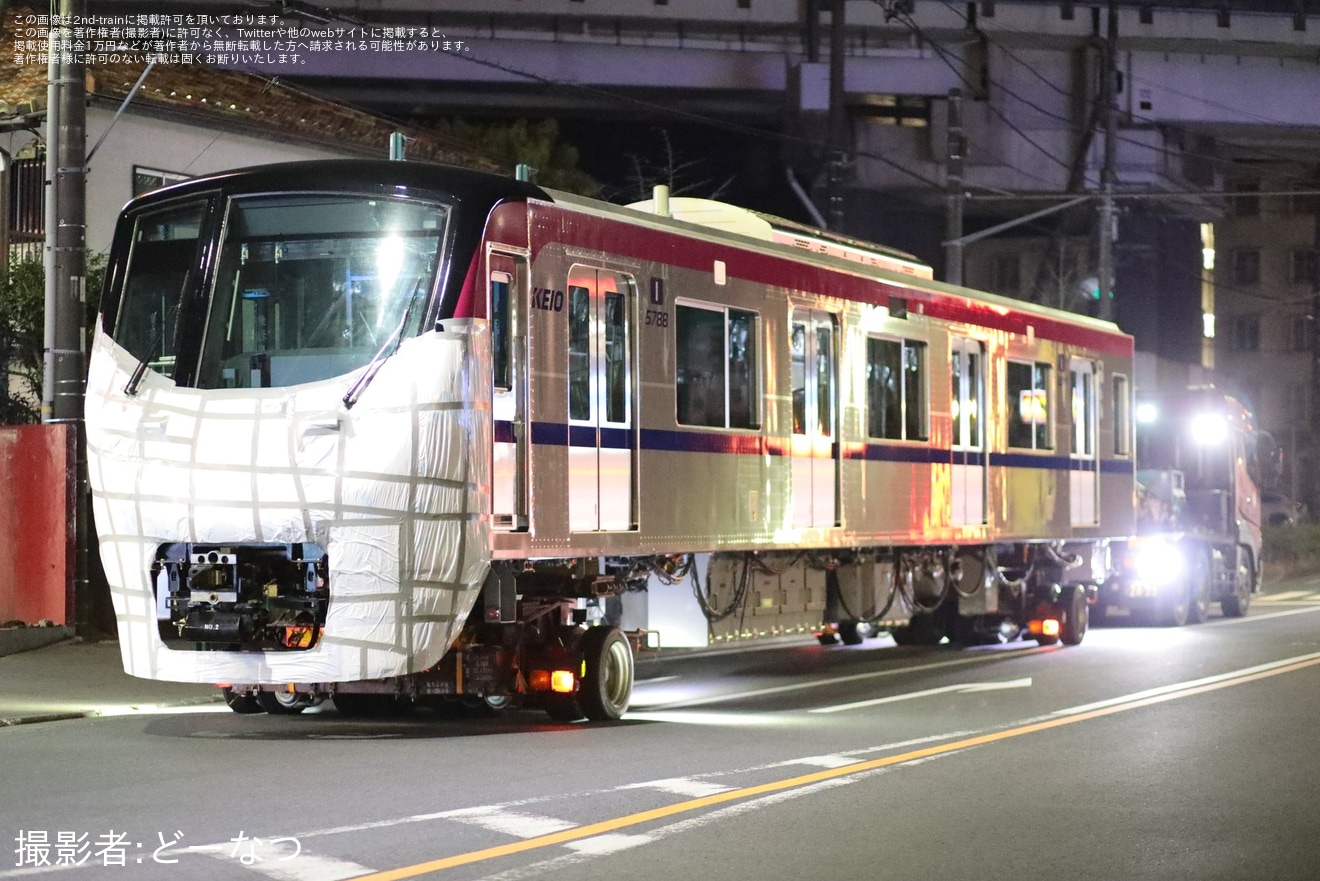 【京王】5000系5738FがJ-TRECから陸送の拡大写真