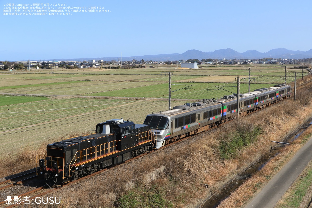 【JR九】783系CM-3編成廃車回送の拡大写真