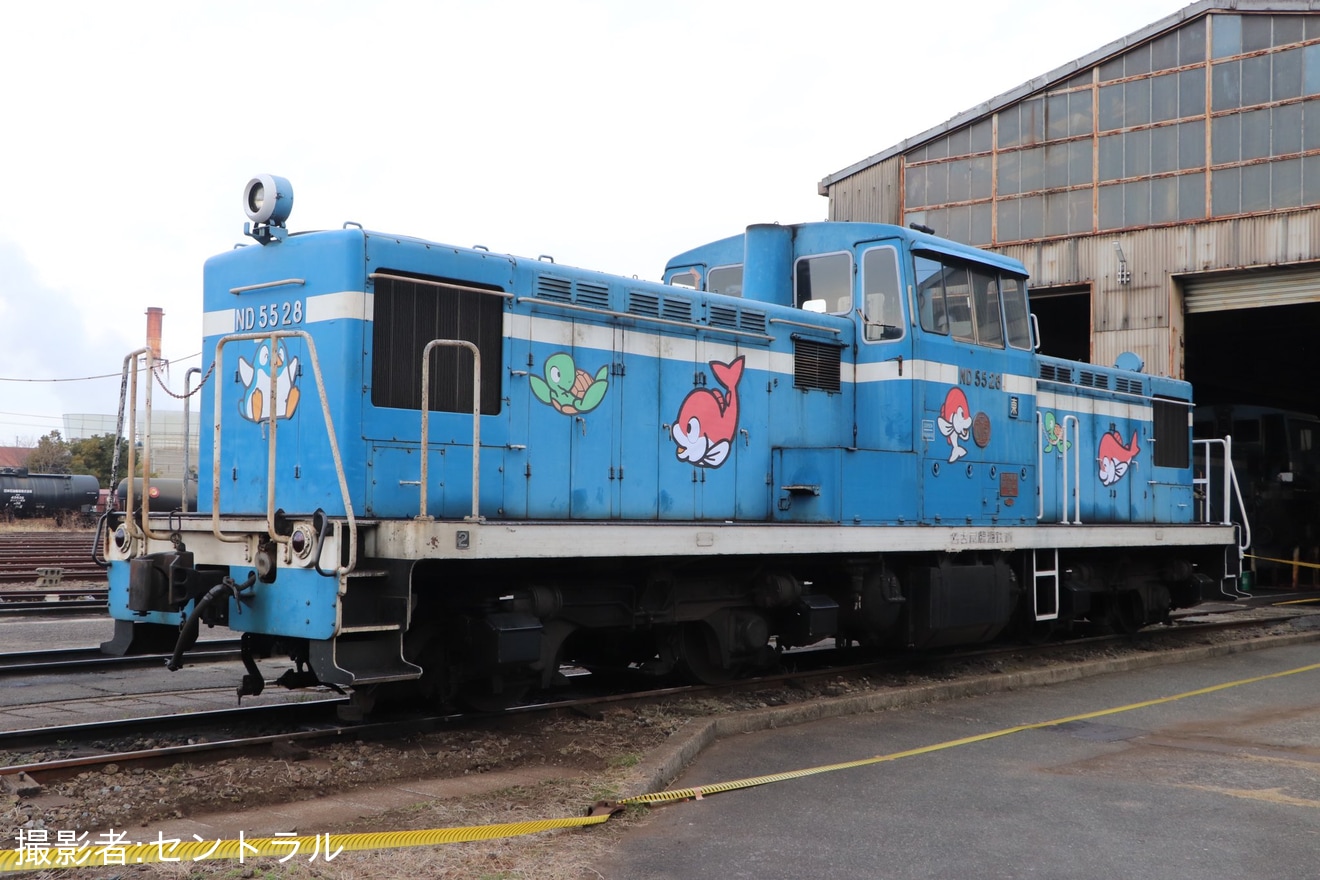 【名臨】名鉄ハイキングの開催で名古屋臨海鉄道東港駅が公開の拡大写真