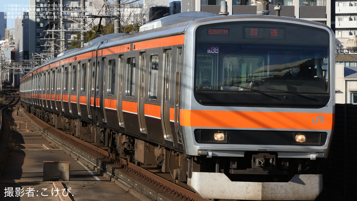 JR東】E231系ケヨMu38編成 東京総合車両センター出場 |2nd-train