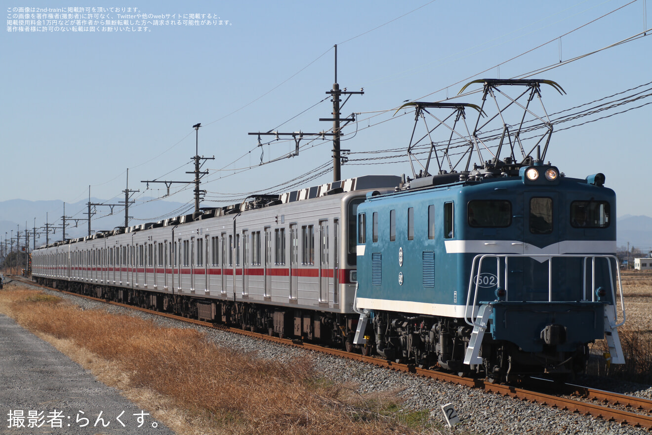 【東武】10030型11644F+11448F 南栗橋工場入場回送の拡大写真