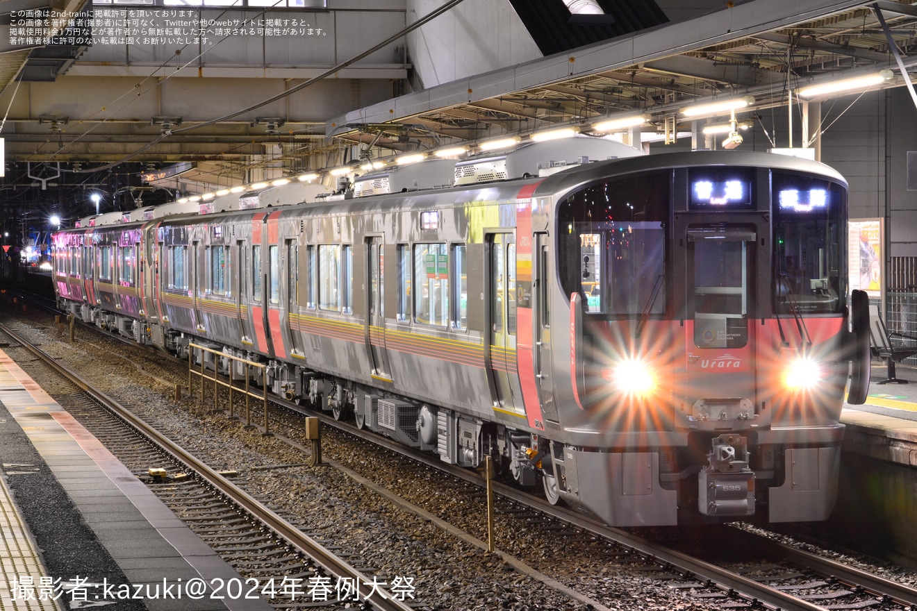 【JR西】岡山地区の227系が運用拡大の拡大写真