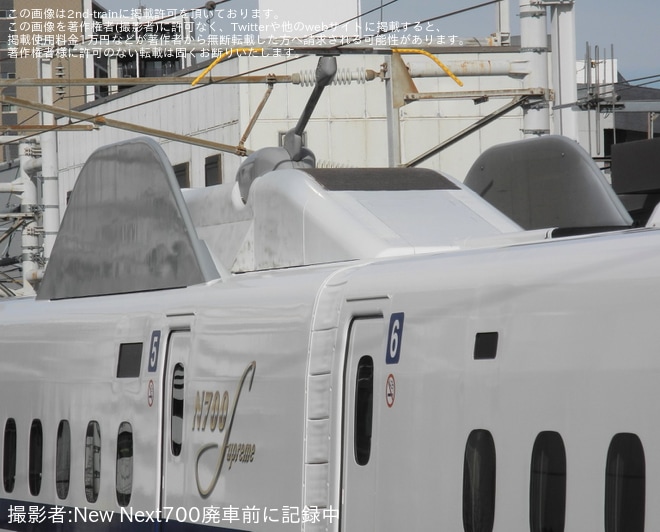 【JR海】N700S J21編成浜松工場出場試運転