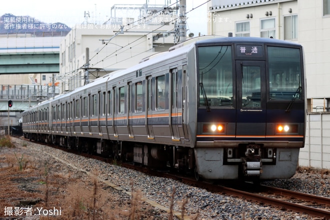 【JR西】和田岬線で種別表示がフルカラーLEDの207系が運用を兵庫～和田岬間で撮影した写真