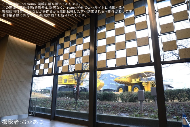 【JR西】「北陸新幹線小松駅新駅舎見学会」開催を小松駅で撮影した写真