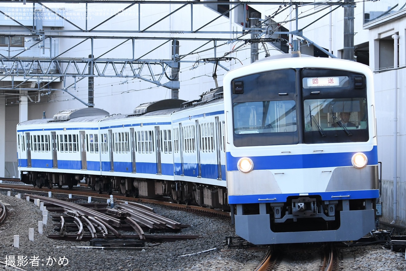 【西武】新101系1241F武蔵丘車両検修場入場回送の拡大写真