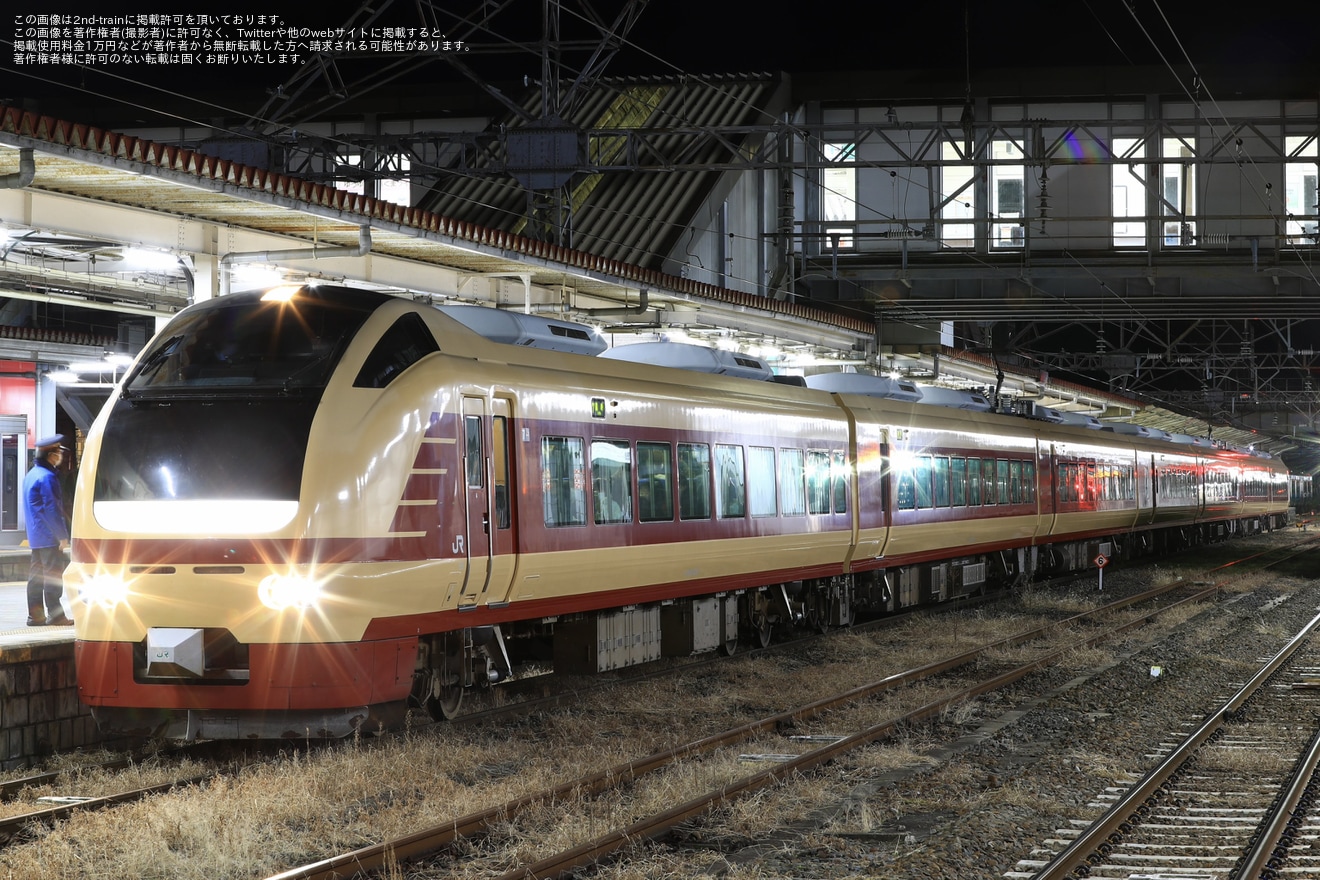 【JR東】E653系を使用した東北方面への新幹線救済臨運転の拡大写真