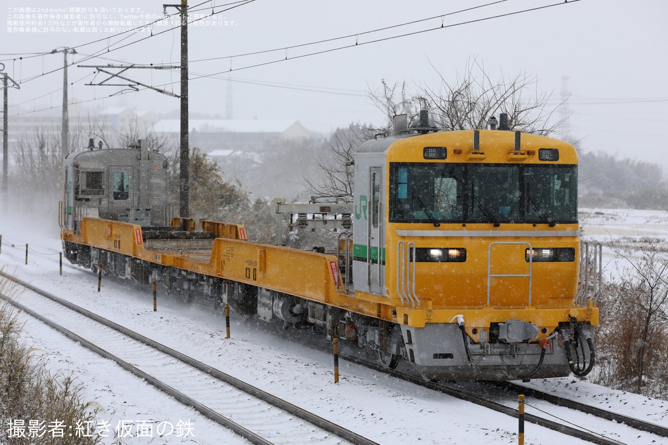 【JR東】キヤE195系ST-9編成郡山総合車両センター出場回送の拡大写真