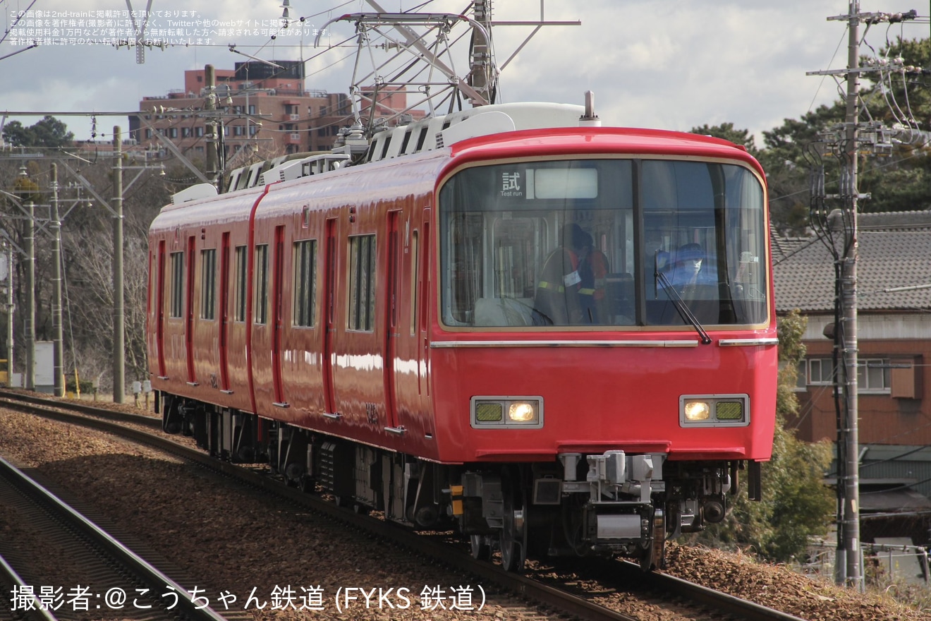 【名鉄】6800系6823F舞木検査場出場試運転 の拡大写真