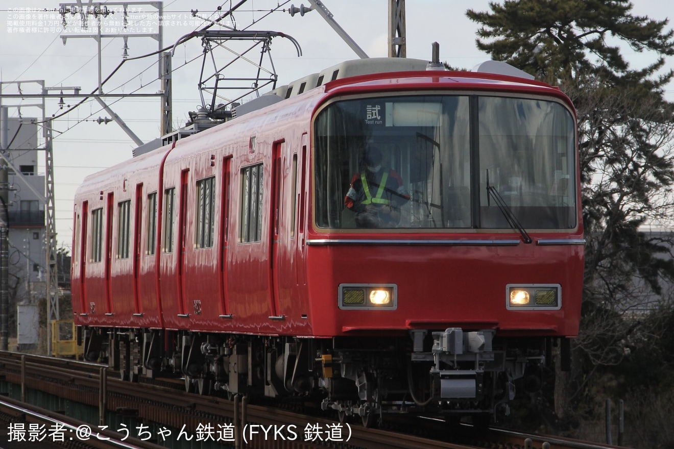 【名鉄】6800系6823F舞木検査場出場試運転 の拡大写真