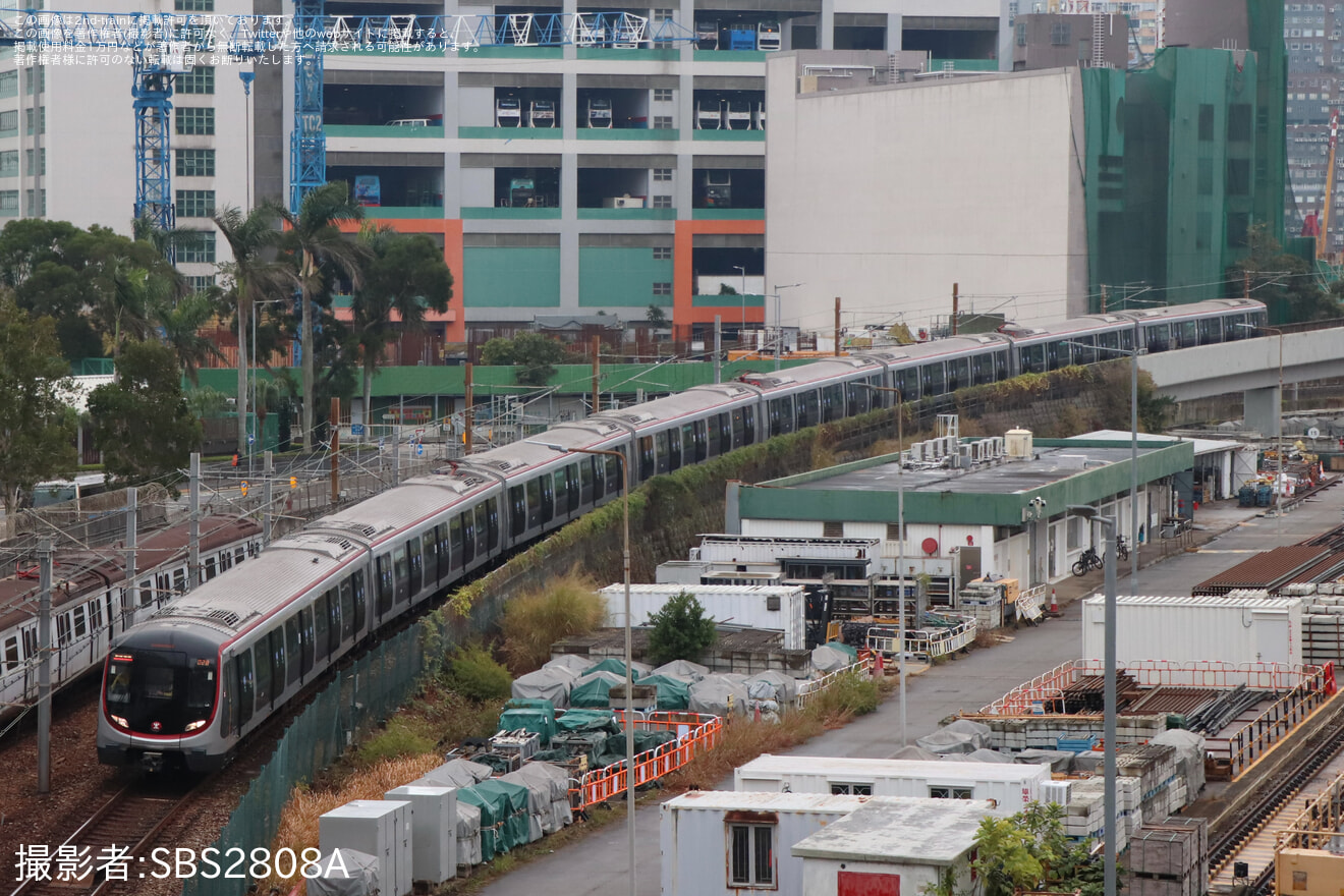 【MTR】Q-Trainが港島線で運用開始の拡大写真