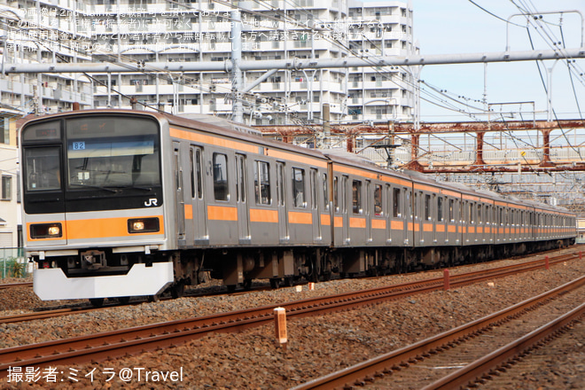 【JR東】「209系1000代録音専用列車で録る常磐線快速電車イベント」が催行
