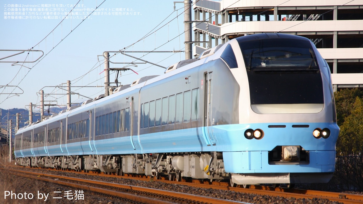 JR東】特急ときわ35号(勝田全国マラソン35号)へE653系K71編成が充当