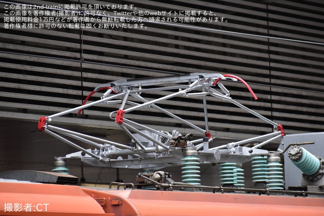 【JR九】783系CM25編成小倉総合車両センター出場試運転を不明で撮影した写真