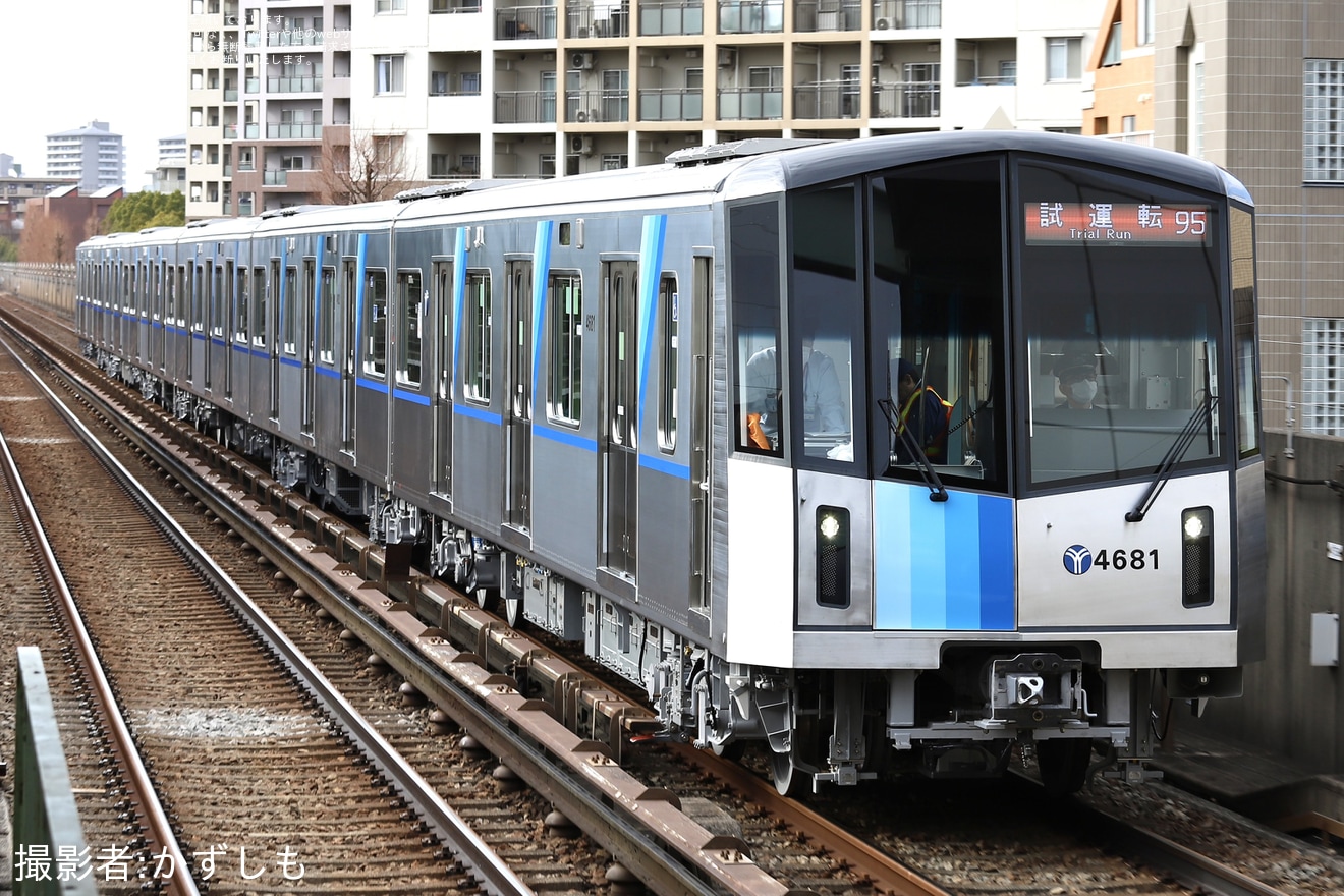 【横市交】4000形4681F試運転の拡大写真