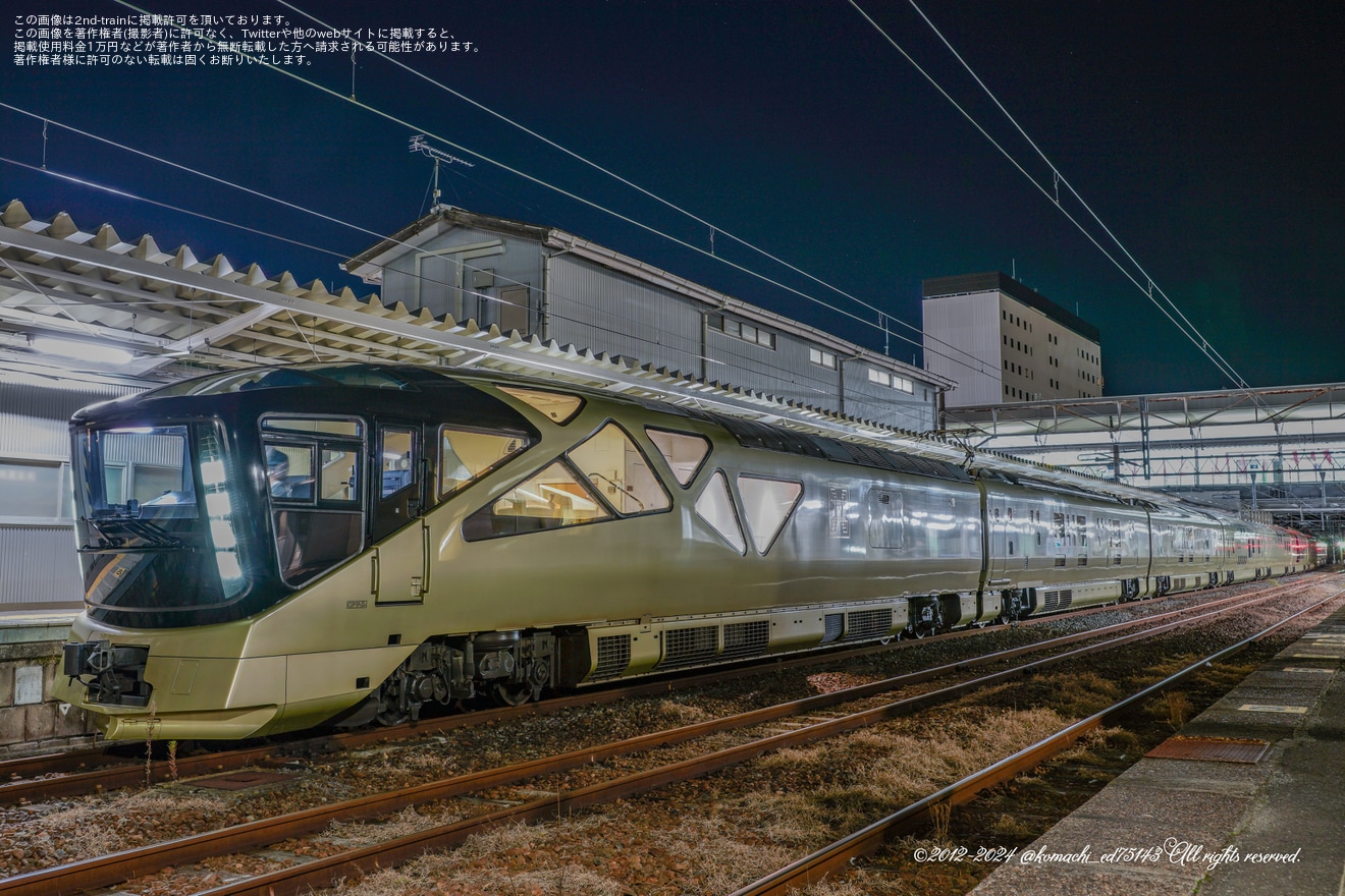 【JR東】E001形「TRAIN SUITE 四季島」が常磐線で試運転の拡大写真