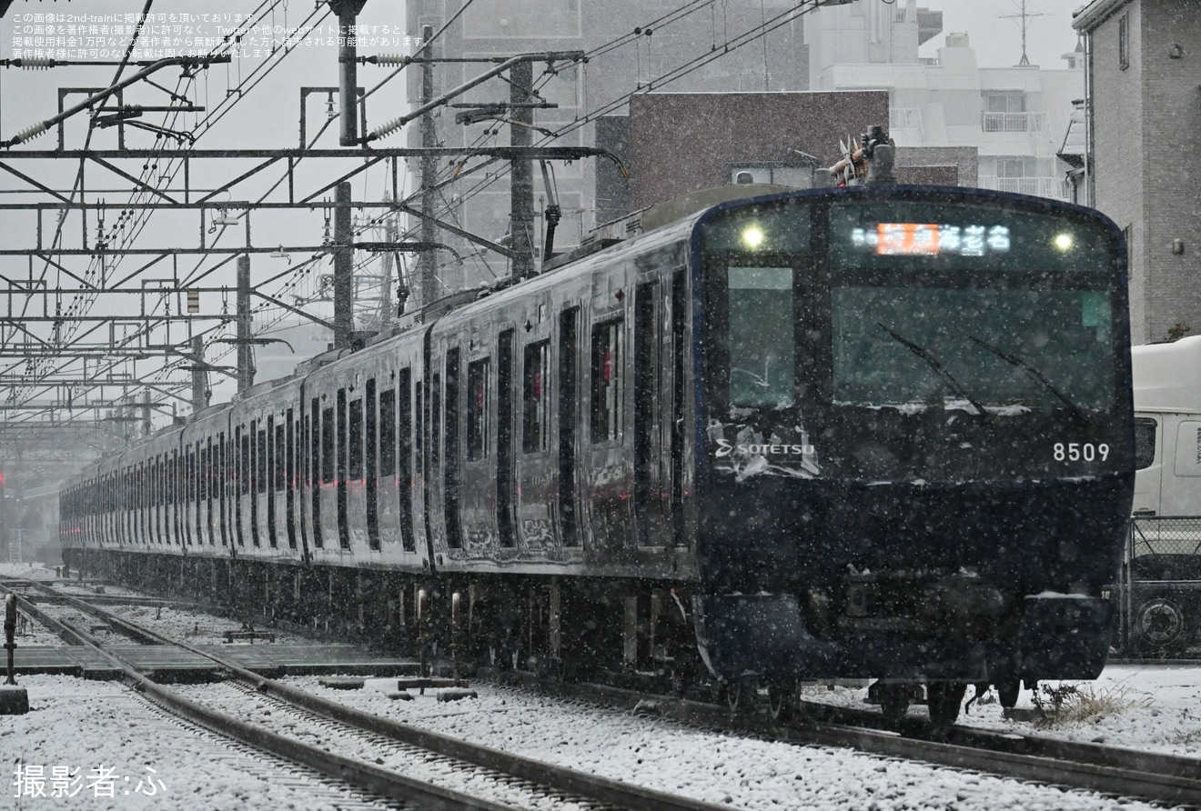 【特集】関東で大雪、関東では珍しい雪景色の電車の写真を紹介(2024年2月5日）の拡大写真