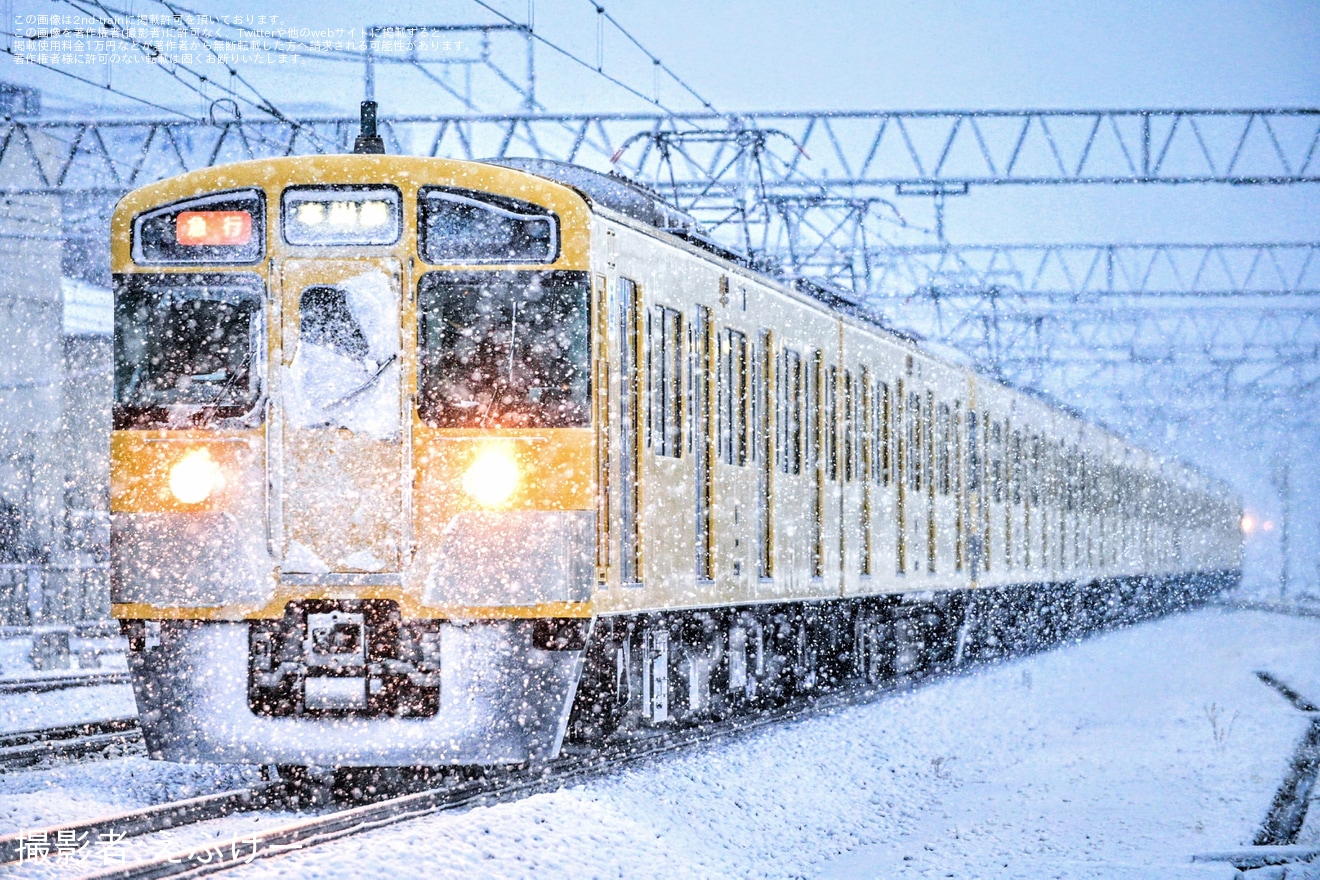 【特集】関東で大雪、関東では珍しい雪景色の電車の写真を紹介(2024年2月5日）の拡大写真