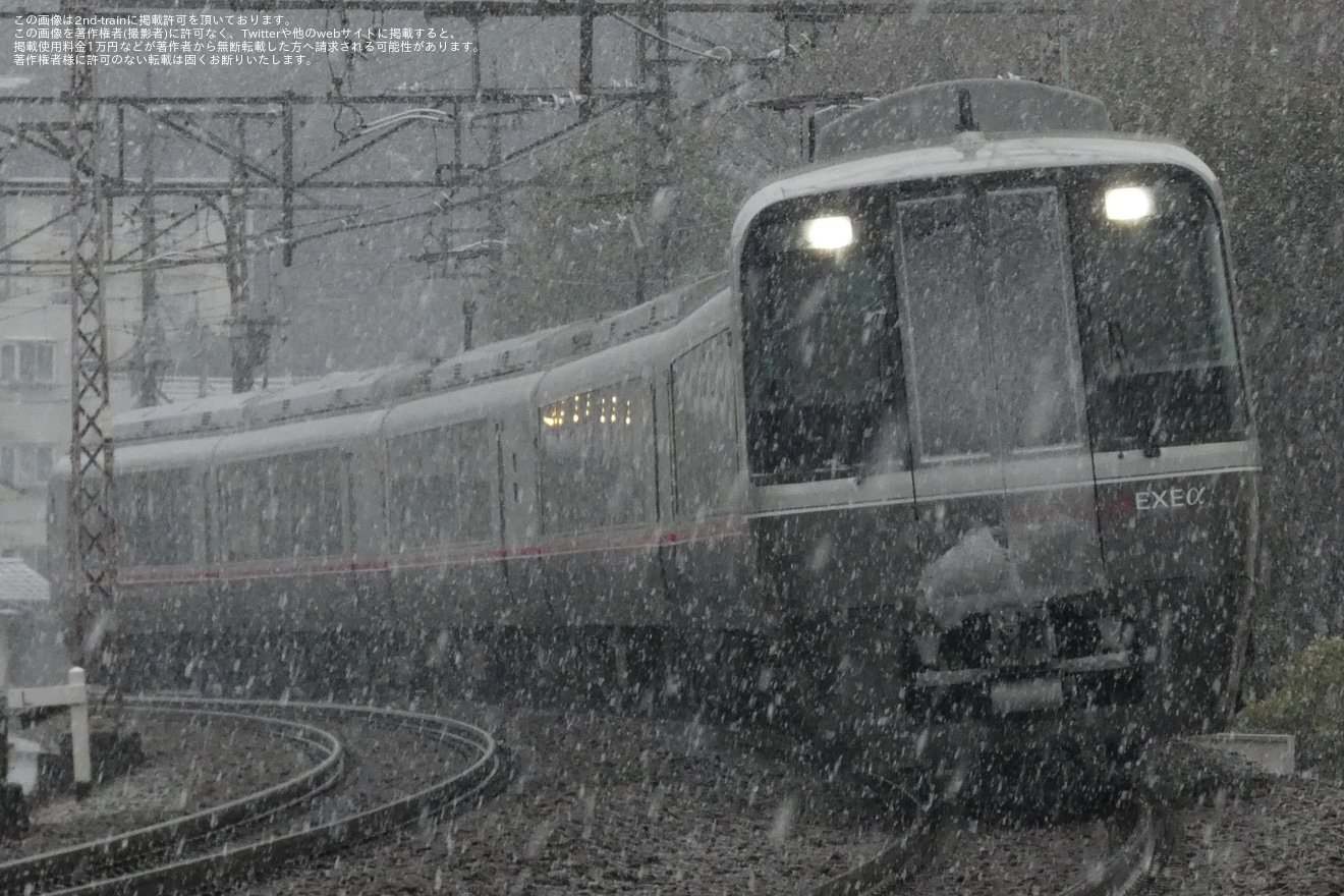 【特集】関東で大雪、関東では珍しい雪景色の電車の写真を紹介(2024年2月5日）の拡大写真