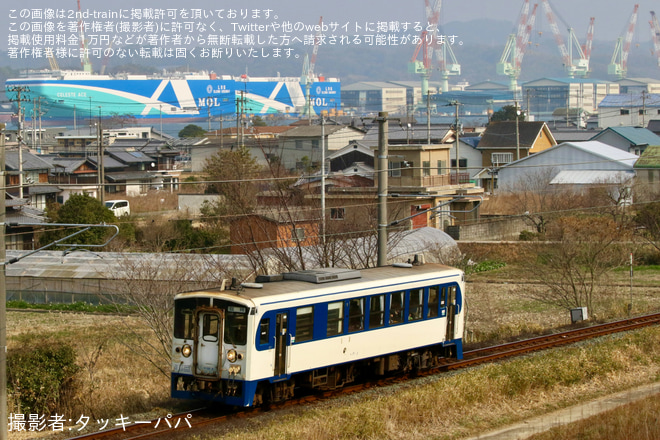【JR四】「予讃線開通100周年記念列車」が臨時運行を伊予亀岡～大西間で撮影した写真