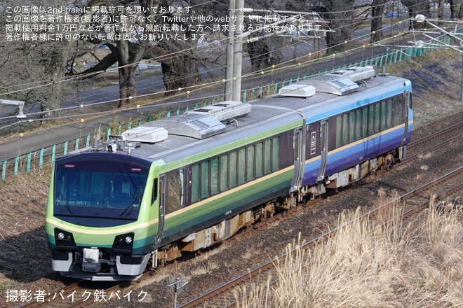 【JR東】HB-E300系「SATONO」が仙台へ回送