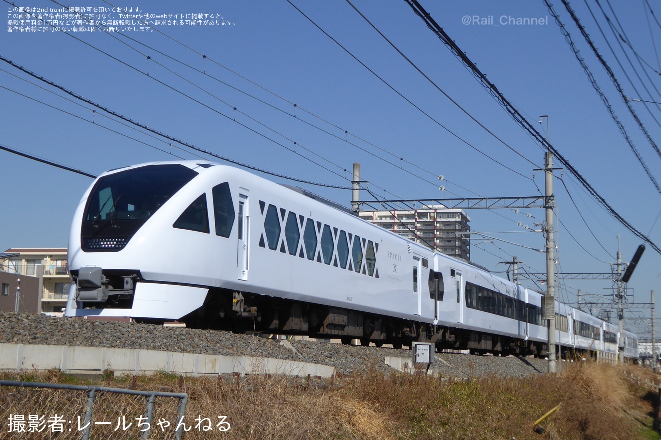 【東武】N100系スペーシアXのN102Fが大宮への拡大写真