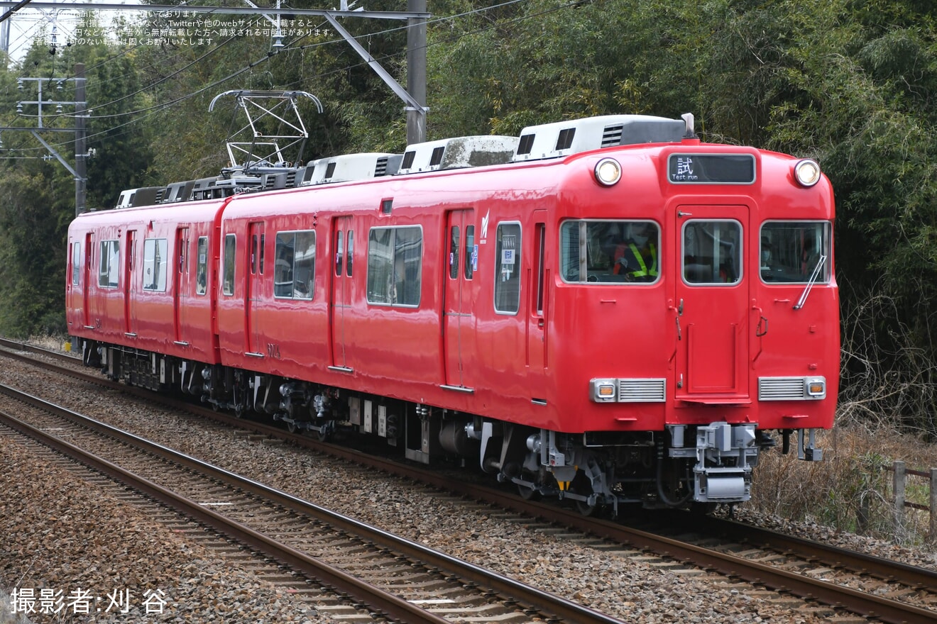 【名鉄】6000系6014F 舞木出場試運転の拡大写真