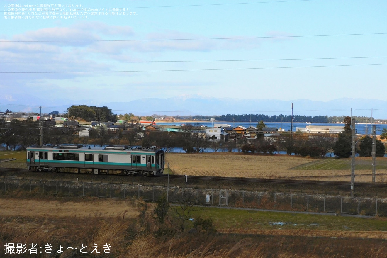 【JR西】125系F6編成吹田総合車両所本所出場回送の拡大写真